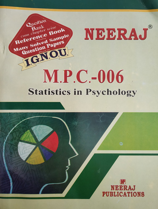 Neeraj MPC - 06 Statistics In Psychology